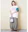 21/-OE天竺 汗染み防止 加工 ロゴプリント Tシャツ
