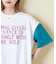 21/-OE天竺 汗染み防止 加工 ロゴプリント Tシャツ