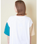 21/-OE天竺 汗染み防止 加工 ロゴプリント Tシャツ