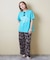 21/-シルケット風天竺 接触冷感 ロゴプリント Tシャツ