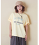 21/-シルケット風天竺 接触冷感 裾タック Tシャツ