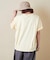21/-シルケット風天竺 接触冷感 裾タック Tシャツ
