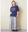 21/-シルケット風天竺 接触冷感 裾タック Tシャツ