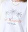 21/-シルケット風天竺 接触冷感 裾タック Tシャツ