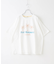 21/-シルケット風天竺 接触冷感 裾タック Tシャツ