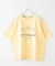 21/-シルケット風天竺 接触冷感 裾タック Tシャツ