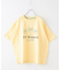 21/-シルケット風天竺 接触冷感 裾タック Tシャツ