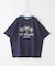 21/-シルケット風天竺 接触冷感 裾タック Tシャツ