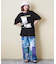 21/-OE天竺 箔プリント ロゴ Tシャツ
