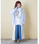 21/-OE天竺 箔プリント ロゴ Tシャツ