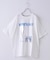 21/-OE天竺 箔プリント ロゴ Tシャツ