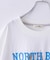 21/-OE天竺 箔プリント ロゴ Tシャツ