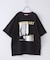 21/-OE天竺 箔プリント ロゴ Tシャツ