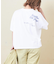 32/-天竺 前後 プリント Tシャツ
