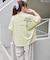 32/-天竺 前後 プリント Tシャツ