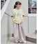 32/-天竺 前後 プリント Tシャツ