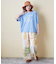 32/-天竺 前後 プリント Tシャツ