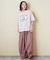 32/-天竺 前後 プリント Tシャツ
