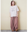 32/-天竺 前後 プリント Tシャツ