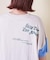 32/-天竺 前後 プリント Tシャツ