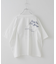 32/-天竺 前後 プリント Tシャツ
