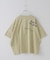 32/-天竺 前後 プリント Tシャツ