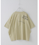 32/-天竺 前後 プリント Tシャツ