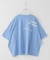 32/-天竺 前後 プリント Tシャツ