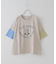 32/-天竺 前後 プリント Tシャツ