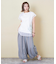 32/-天竺 シアー レイヤード Tシャツ