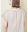 32/-天竺 シアー レイヤード Tシャツ