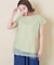 32/-天竺 シアー レイヤード Tシャツ