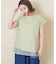 32/-天竺 シアー レイヤード Tシャツ