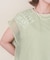 32/-天竺 シアー レイヤード Tシャツ