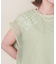 32/-天竺 シアー レイヤード Tシャツ