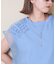 32/-天竺 シアー レイヤード Tシャツ