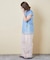 32/-天竺 シアー レイヤード Tシャツ