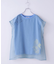 32/-天竺 シアー レイヤード Tシャツ