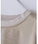 32/-天竺 シアー レイヤード Tシャツ