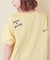 21/-OE天竺 ランダム ロゴ 刺繍 Tシャツ