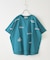 21/-OE天竺 ランダム ロゴ 刺繍 Tシャツ