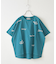 21/-OE天竺 ランダム ロゴ 刺繍 Tシャツ