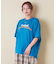 21/-OE天竺 ロゴ 刺繍 ドルマン Tシャツ