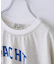 26/-天竺 パウダー加工 リメイク風 切り替え シャーリング Tシャツ