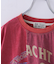 26/-天竺 パウダー加工 リメイク風 切り替え シャーリング Tシャツ