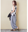26/-OE天竺 ドット プリント 汗染み防止 加工 ノースリーブ Tシャツ
