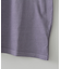26/-OE天竺 ピグメント染め ロゴプリント ビッグ Tシャツ