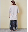 26/-天竺 パウダー加工 イタリア プリント ビッグ Tシャツ