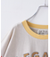 26/-天竺 パウダー加工 イタリア プリント ビッグ Tシャツ