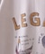 26/-天竺 パウダー加工 イタリア プリント ビッグ Tシャツ